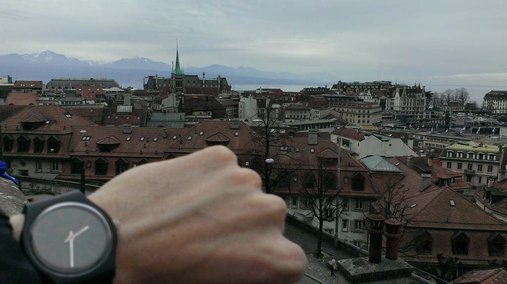 Vue sur Lausanne